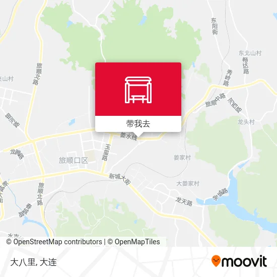 大八里地图