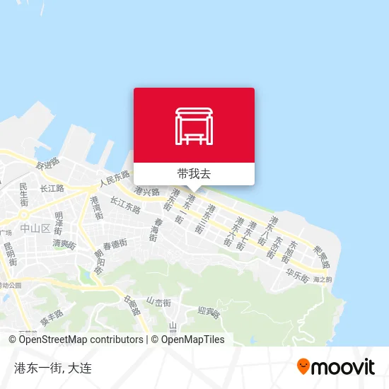 港东一街地图