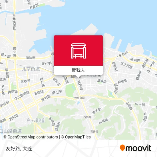 友好路地图