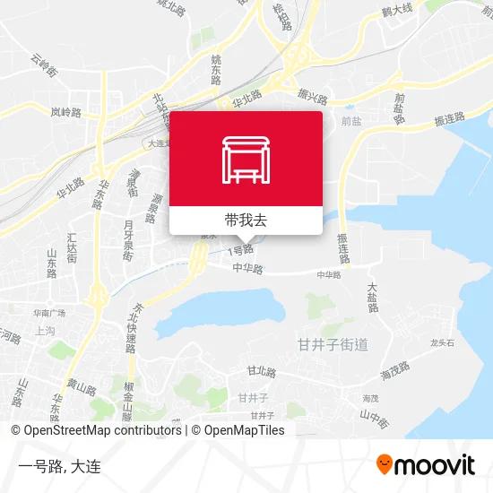 一号路地图