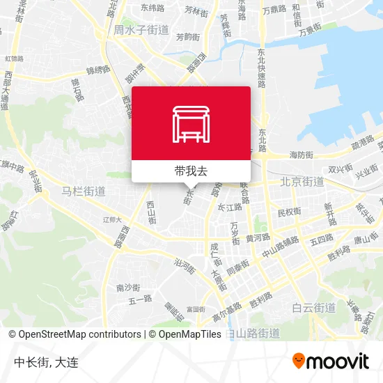 中长街地图