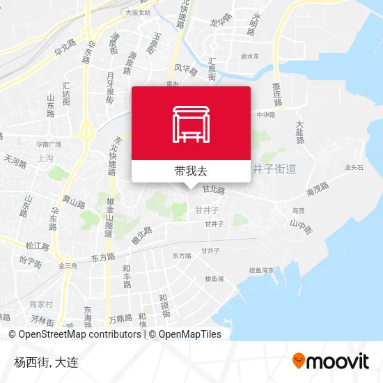 杨西街地图