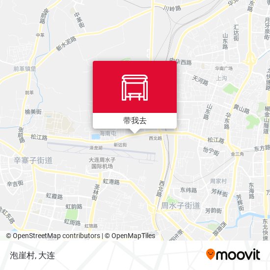 泡崖村地图