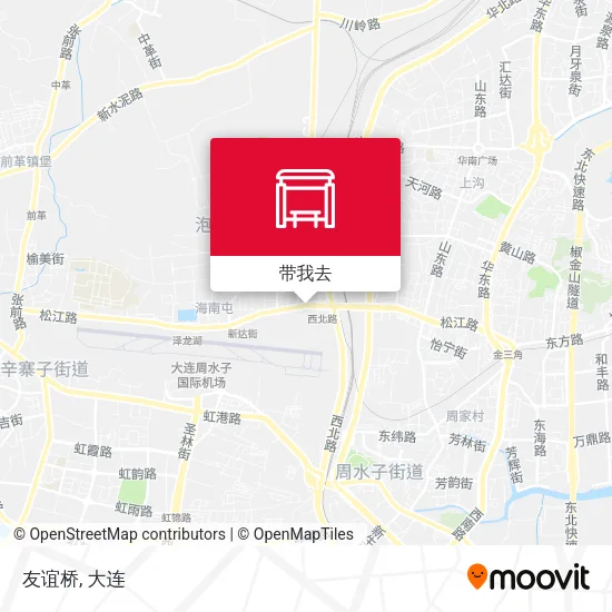 友谊桥地图