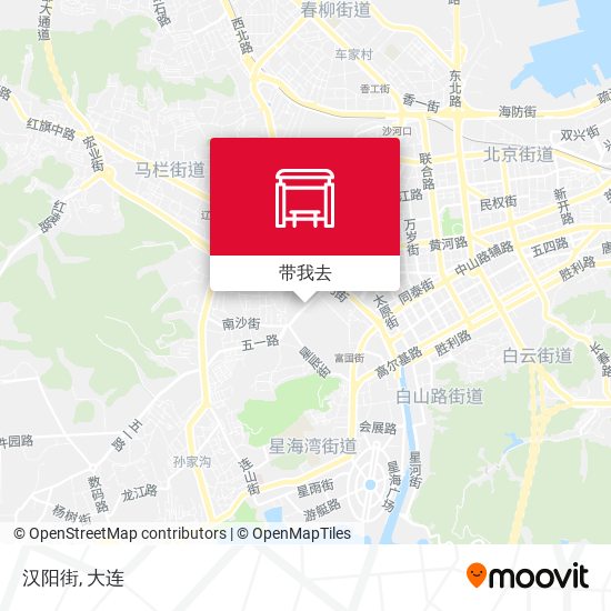 汉阳街地图