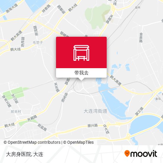 大房身医院地图