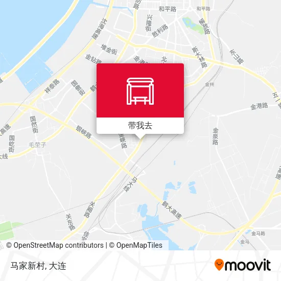 马家新村地图