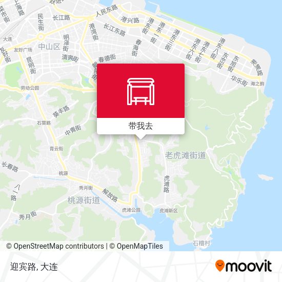 迎宾路地图