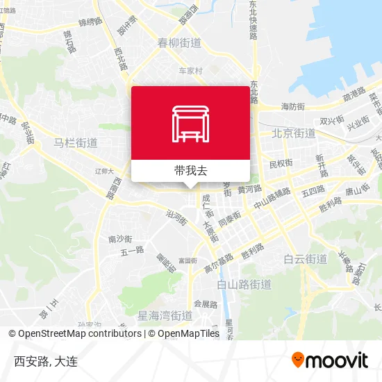 西安路地图