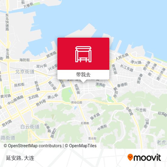 延安路地图