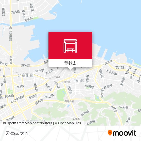 天津街地图