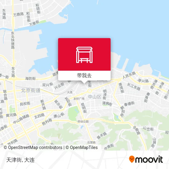 天津街地图