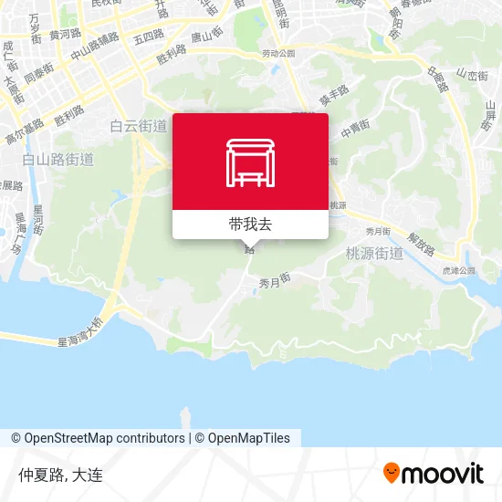 仲夏路地图