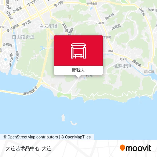 大连艺术品中心地图
