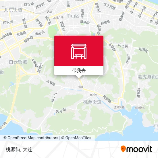 桃源街地图