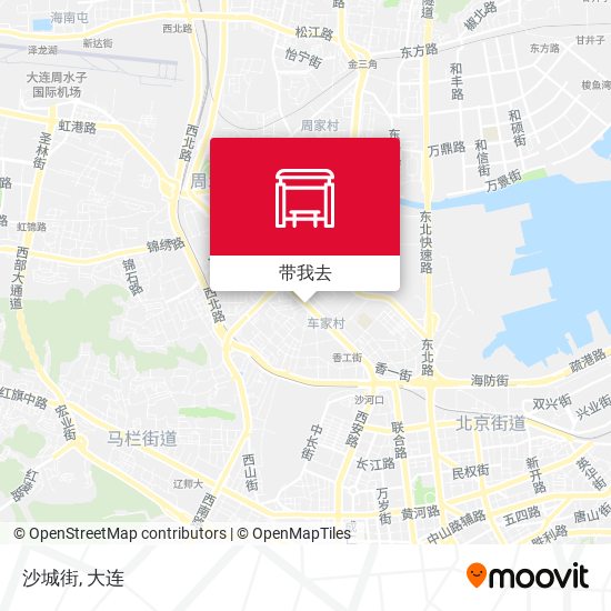 沙城街地图
