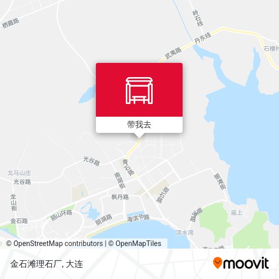 金石滩理石厂地图