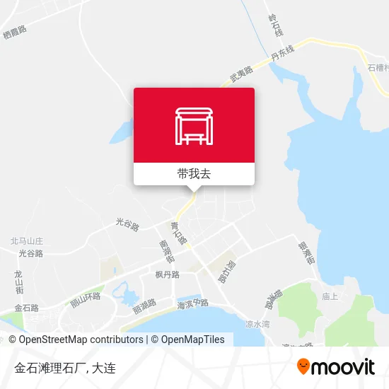 金石滩理石厂地图