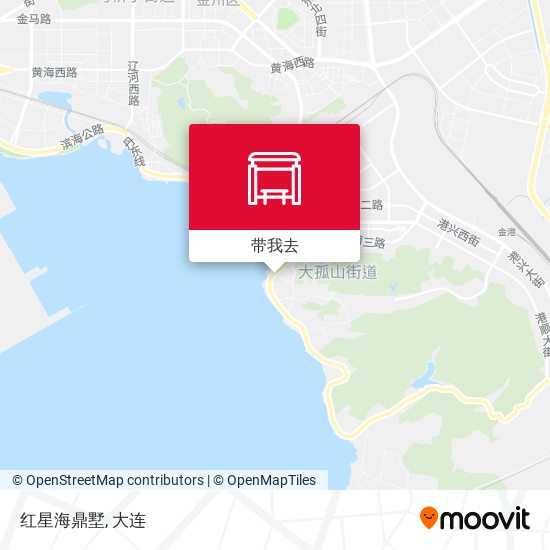 红星海鼎墅地图