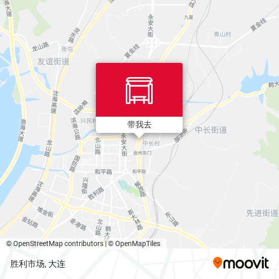 胜利市场地图