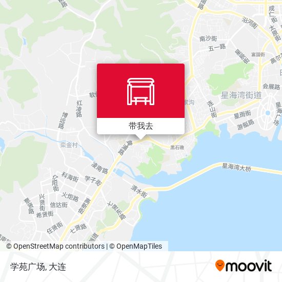 学苑广场地图