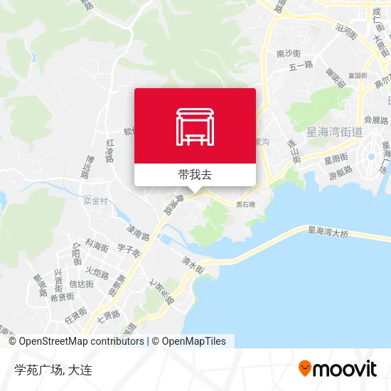 学苑广场地图