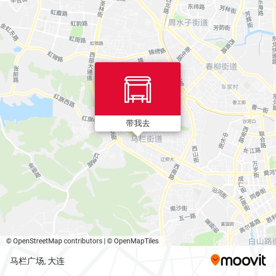 马栏广场地图