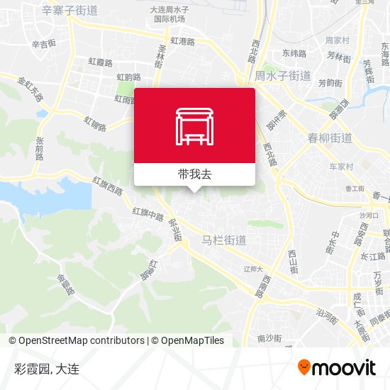 彩霞园地图