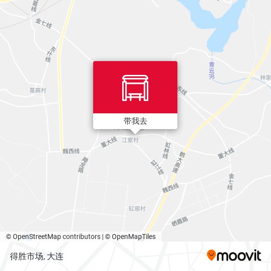 得胜市场地图