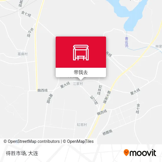 得胜市场地图