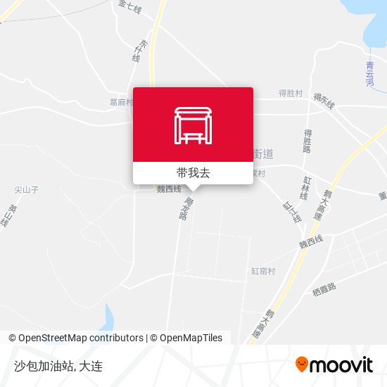 沙包加油站地图