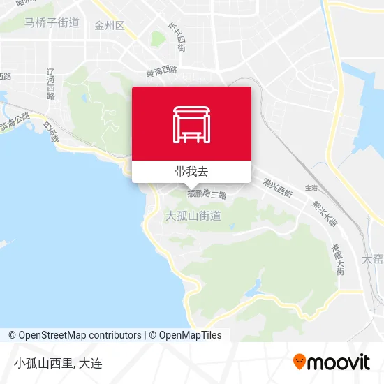 小孤山西里地图