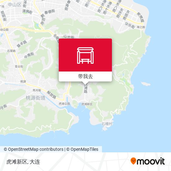 虎滩新区地图