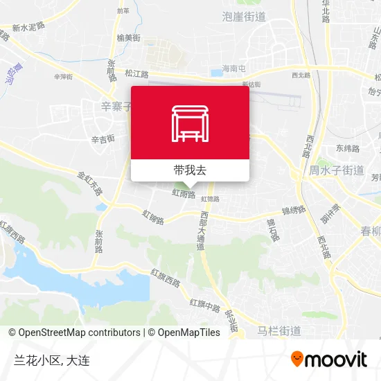 兰花小区地图