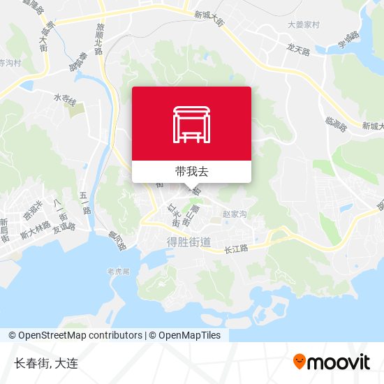 长春街地图