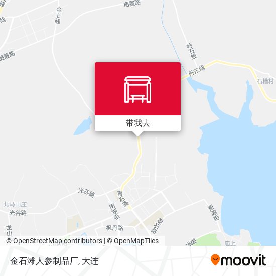 金石滩人参制品厂地图