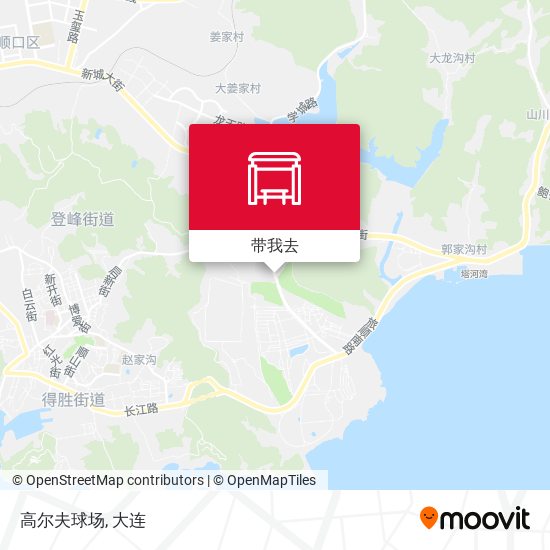 高尔夫球场地图