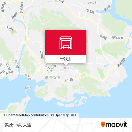 实验中学地图