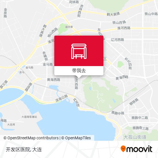 开发区医院地图