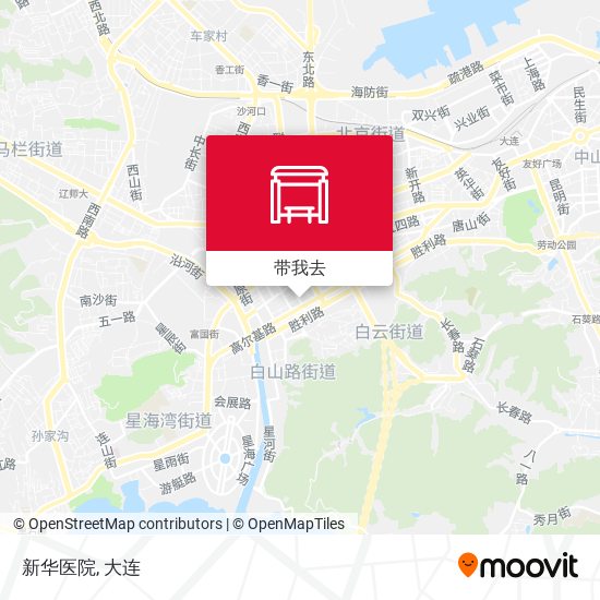 新华医院地图