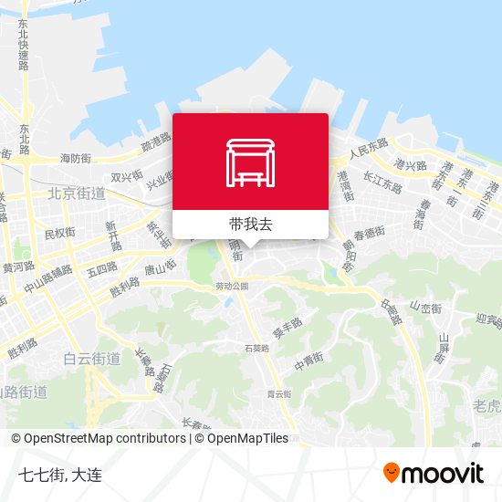 七七街地图