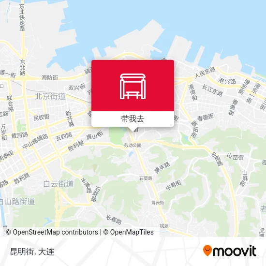 昆明街地图