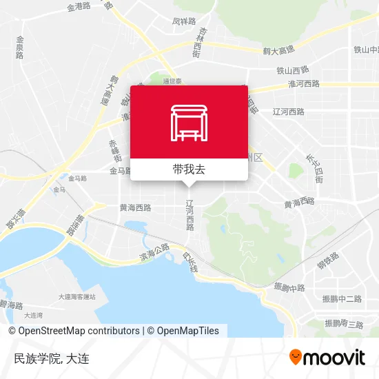 民族学院地图