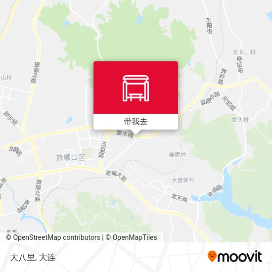 大八里地图
