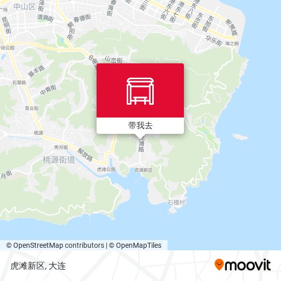虎滩新区地图