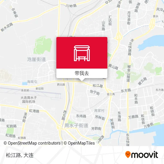 松江路地图