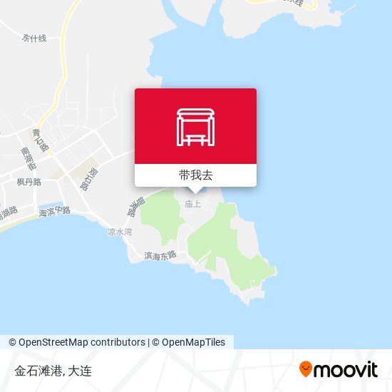 金石滩港地图