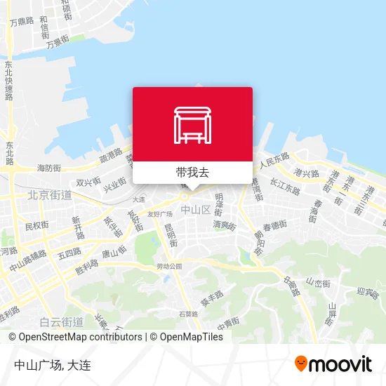 中山广场地图