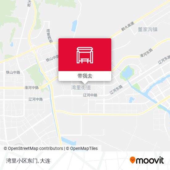 湾里小区东门地图