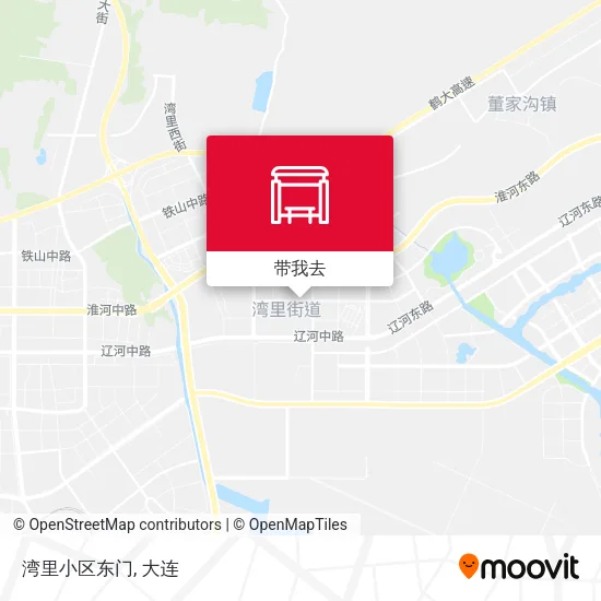 湾里小区东门地图